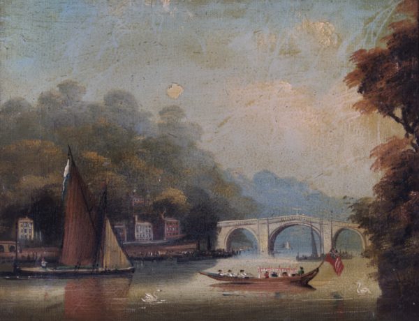 Richmond Bridge looking towards Twickenham