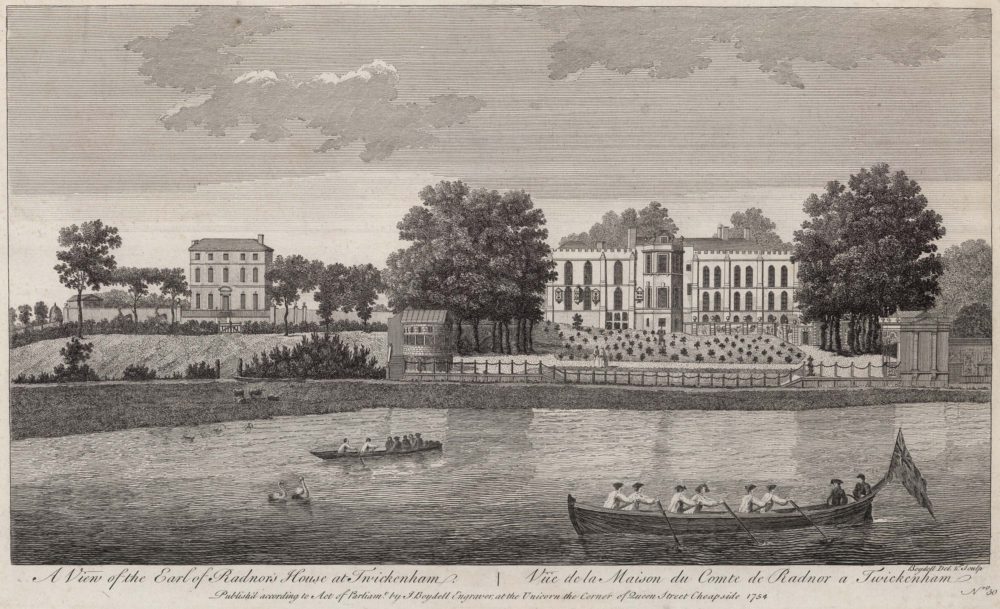 A View of the Earl of Radnor’s House at Twickenham