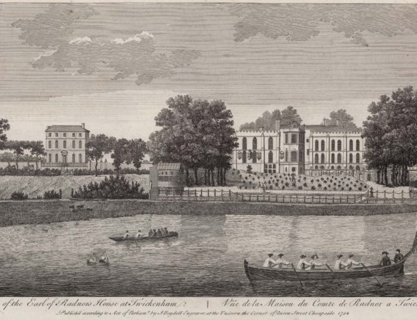 A View of the Earl of Radnor’s House at Twickenham