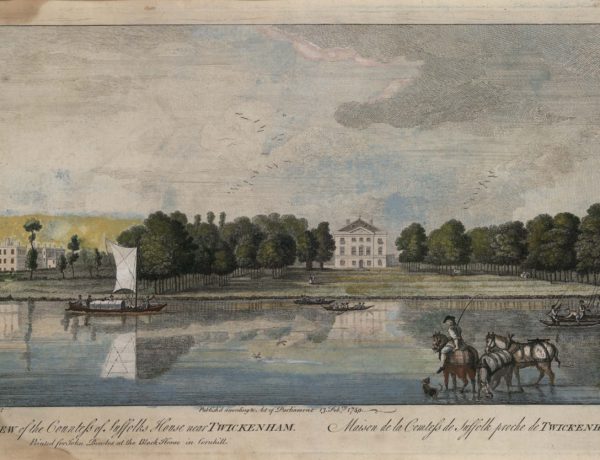 A View of the Countess of Suffolk’s House near Twickenham