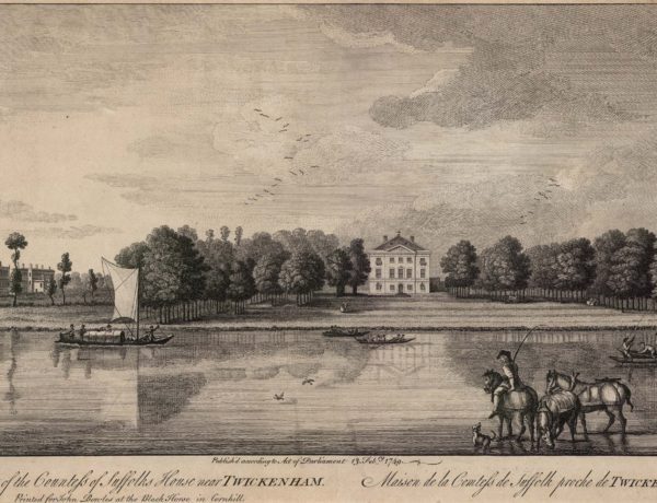 A View of the Countess of Suffolk’s House near Twickenham