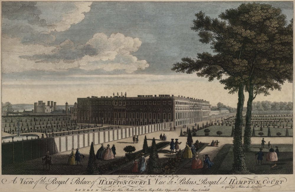 A View of the Royal Palace at Hampton Court