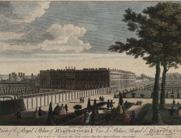 A View of the Royal Palace at Hampton Court