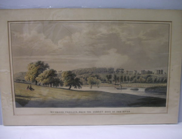 Richmond Terrace from the Surrey side of the River