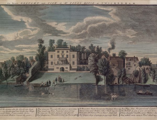 An Exact Draught and View of Mr Pope’s House at Twickenham
