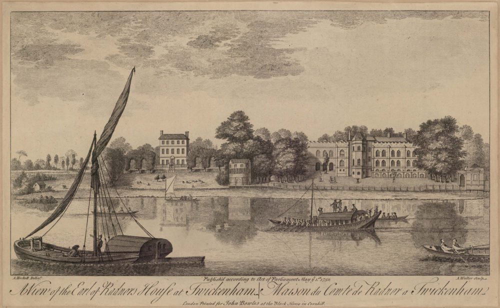 A View of the Earl of Radnor’s House at Twickenham