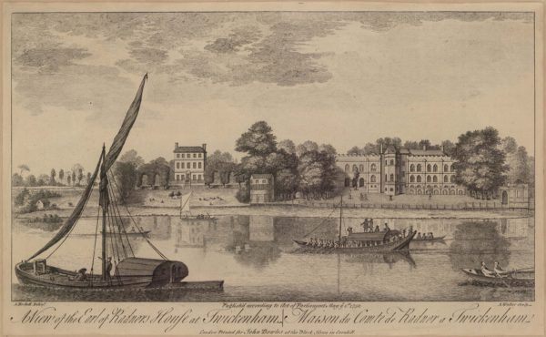 A View of the Earl of Radnor’s House at Twickenham