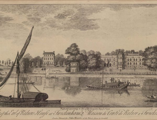 A View of the Earl of Radnor’s House at Twickenham