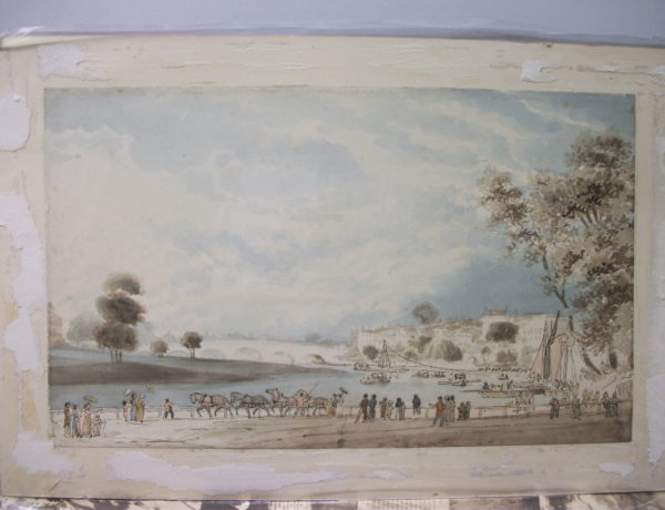 Richmond Bridge from the Surrey bank
