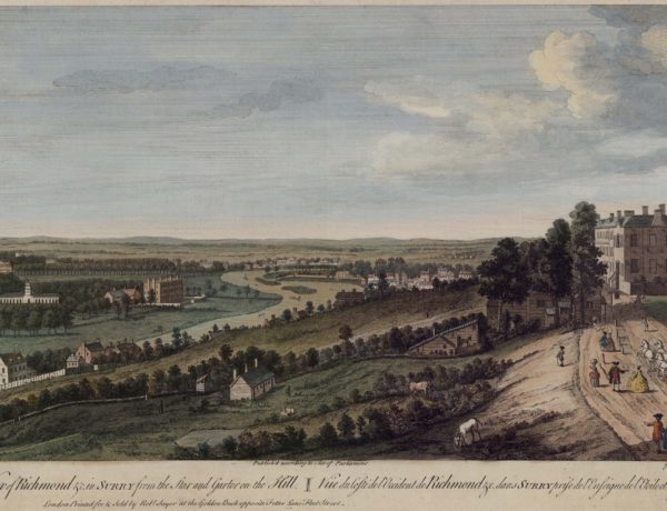 A West View of Richmond in Surry from the Star and Garter on the Hill