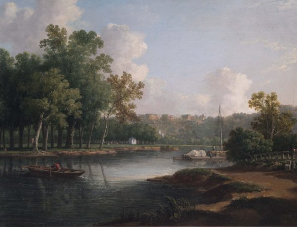 The Thames looking towards Richmond Hill
