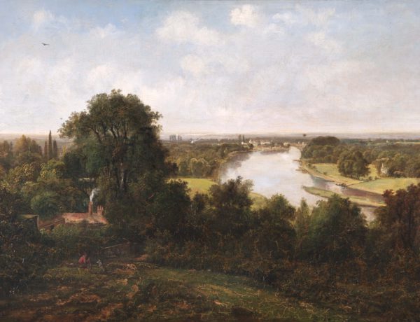 View from Richmond Hill towards Twickenham