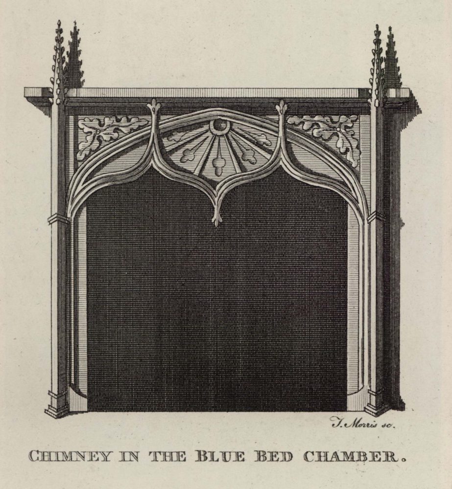 Chimney in the Blue Bed Chamber