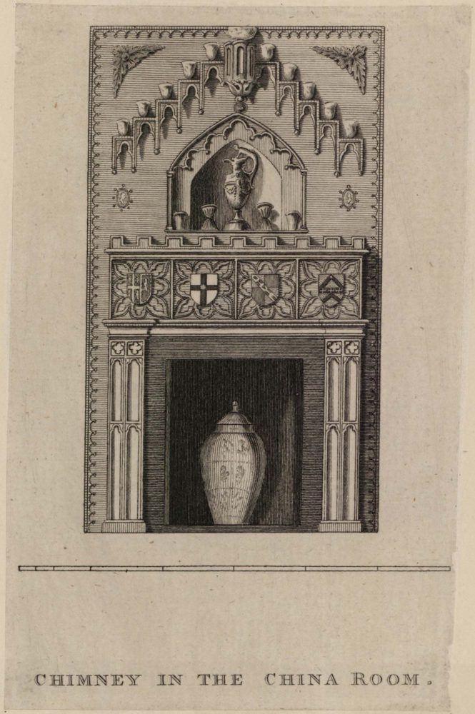 Chimney in the China Room