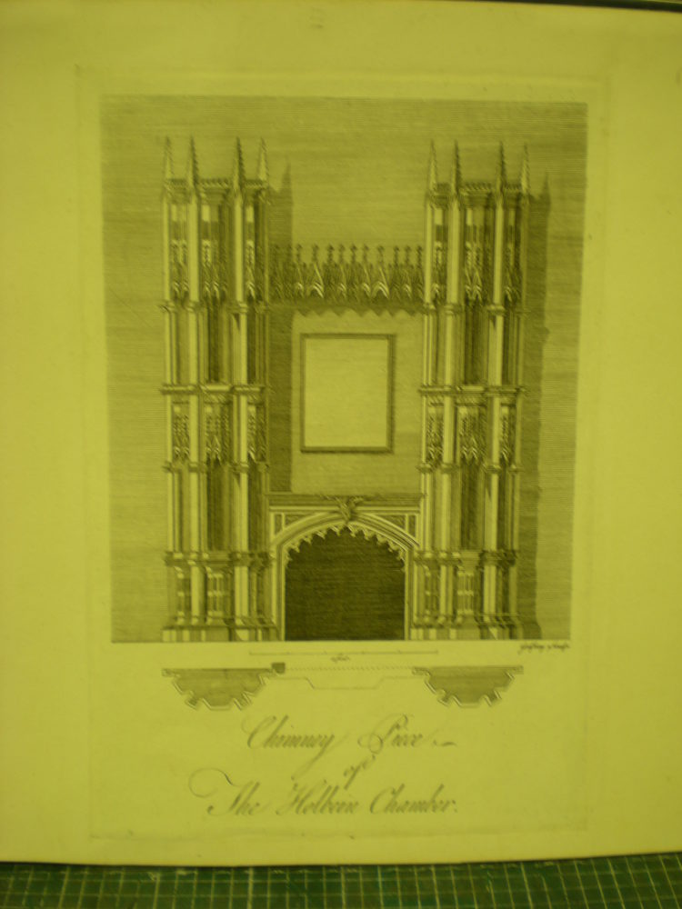 Chimney Piece of the Holbein Chamber