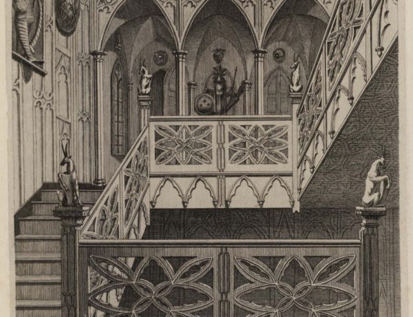 Staircase at Strawberry Hill
