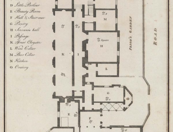 Ground Plan of Strawberry Hill, 1781