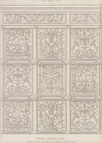 wood panelling