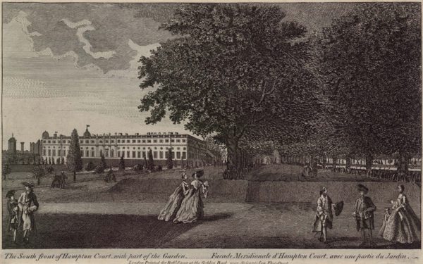 The South front of Hampton Court