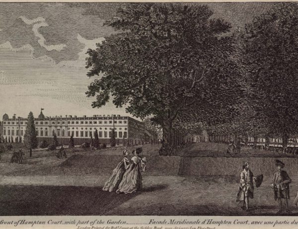 The South front of Hampton Court