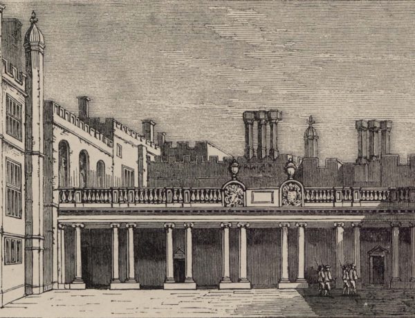 The Colonnade leading to the King’s Staircase