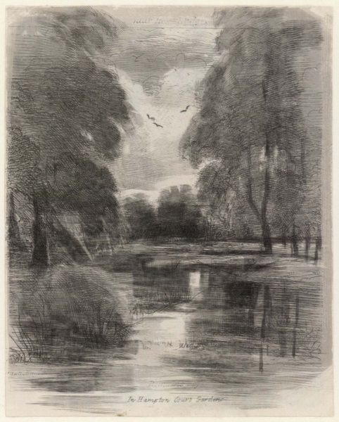 In Hampton Court Gardens