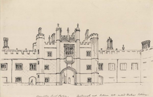 Wolsey’s Hall – Inner Gate. Quadrangle