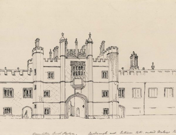 Wolsey’s Hall – Inner Gate. Quadrangle