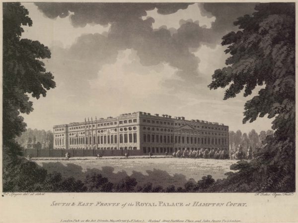 South and East fronts of the Royal Palace at Hampton Court