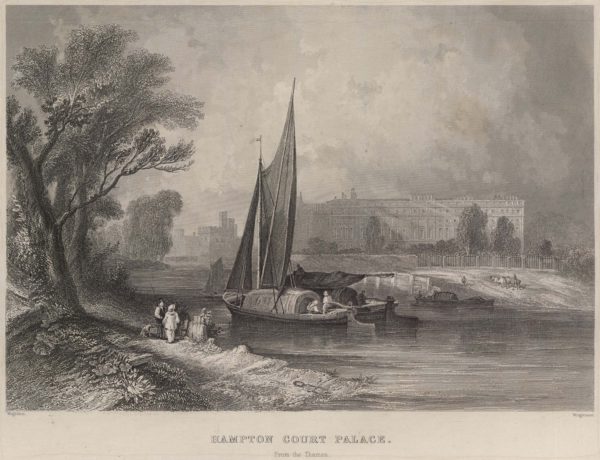 Hampton Court Palace from the Thames