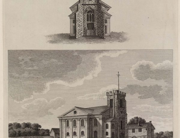 West View of Twickenham Church and North East View of Twickenham Church