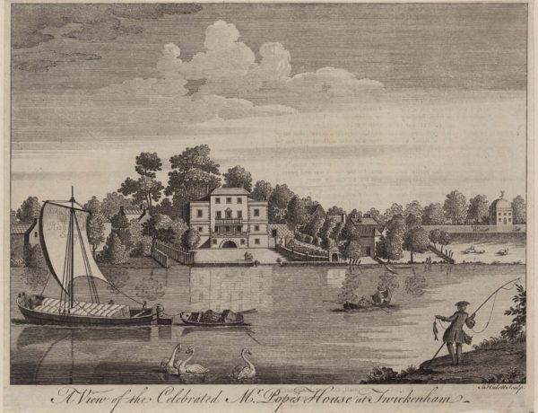 A View of the Celebrated Mr. Pope’s House at Twickenham
