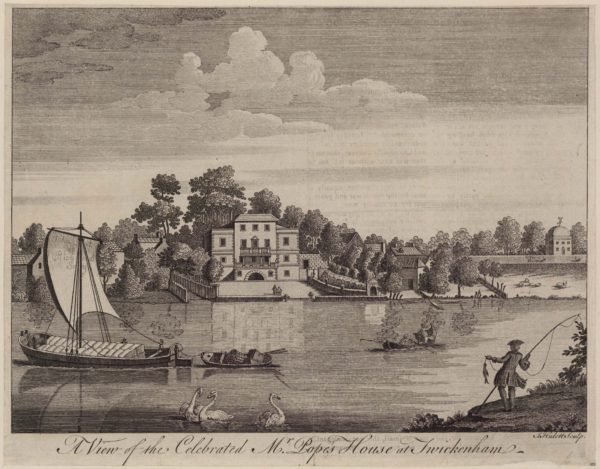 A View of the Celebrated Mr. Pope’s House at Twickenham