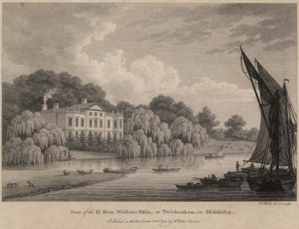 Seat of the Rt. Hon. Welbore Ellis at Twickenham in Middlesex