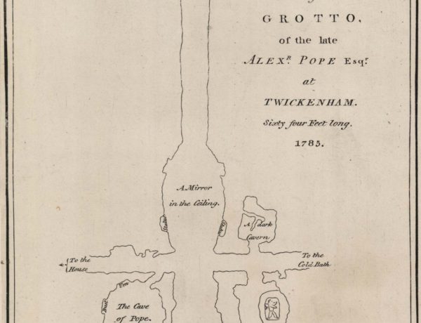 Plan of the Grotto of the late Alexr Pope, Esq. at Twickenham