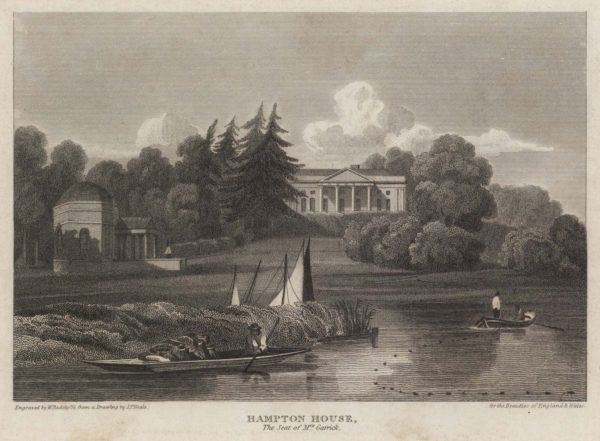 Hampton House, The Seat of Mrs. Garrick