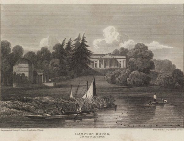 Hampton House, The Seat of Mrs. Garrick
