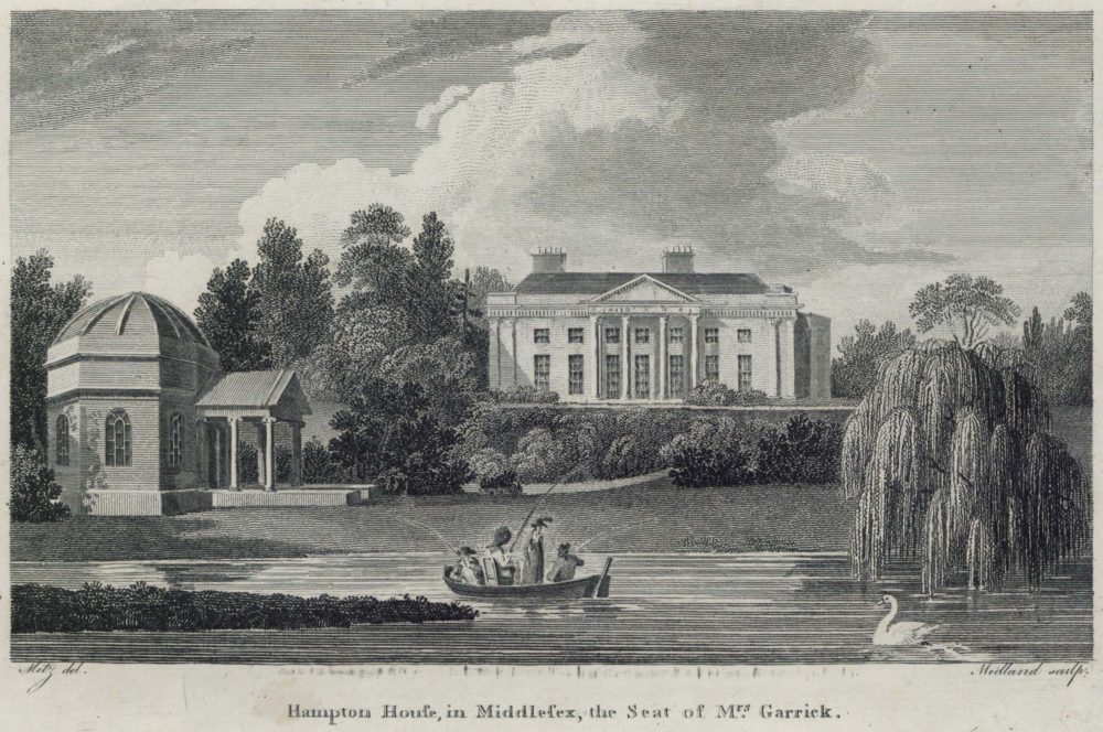 Hampton House, in Middlesex, the Seat of Mrs. Garrick