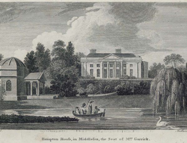 Hampton House, in Middlesex, the Seat of Mrs. Garrick