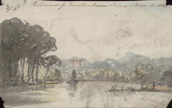 Richmond from Twickenham Ferry