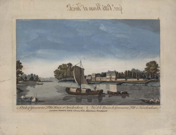 A View of Governour Pitts House at Twickenham