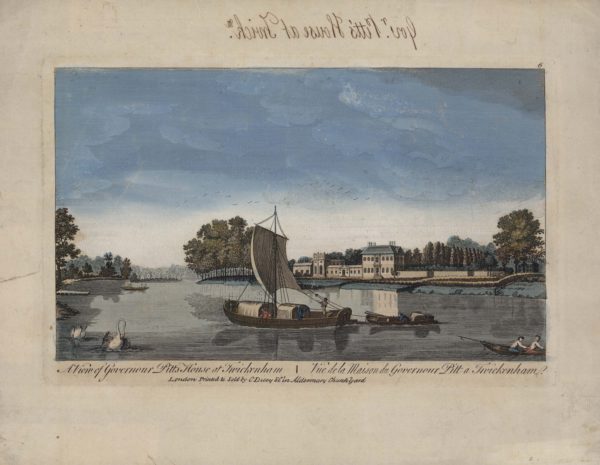 A View of Governour Pitts House at Twickenham