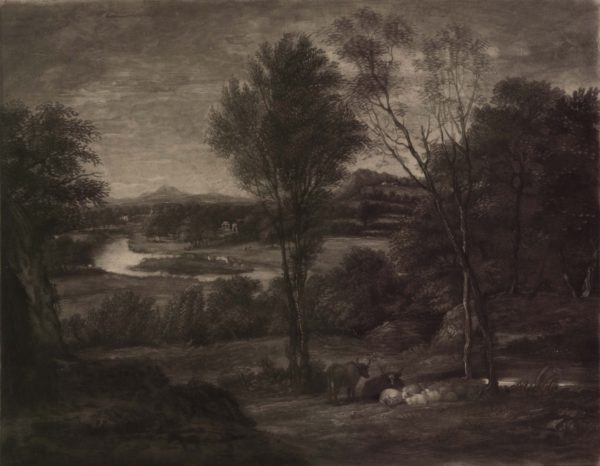A View of Petersham and Twickenham Meadows from Richmond Hill