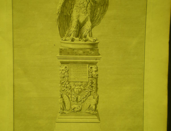 ‘Vetus Aquilae Signum in Aedibus Horatii Walpole Londini’