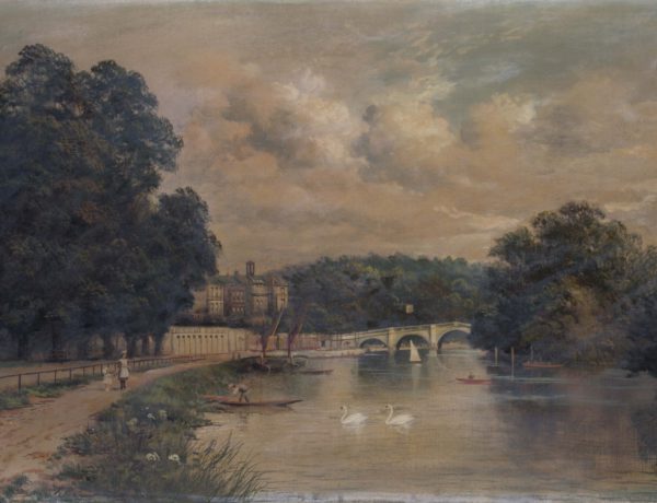 Richmond Bridge from Cholmondeley Walk