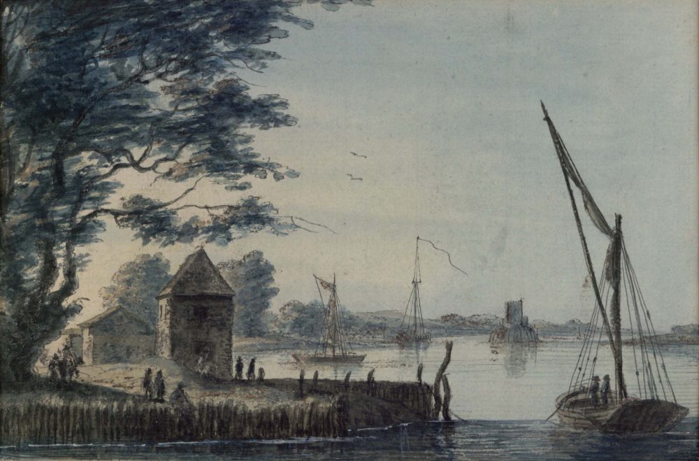 Veduta sul Taming nelle Vicinanze di Richmond (On the Thames near Richmond)