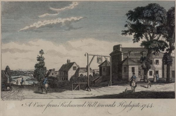 A View from Richmond Hill towards Highgate