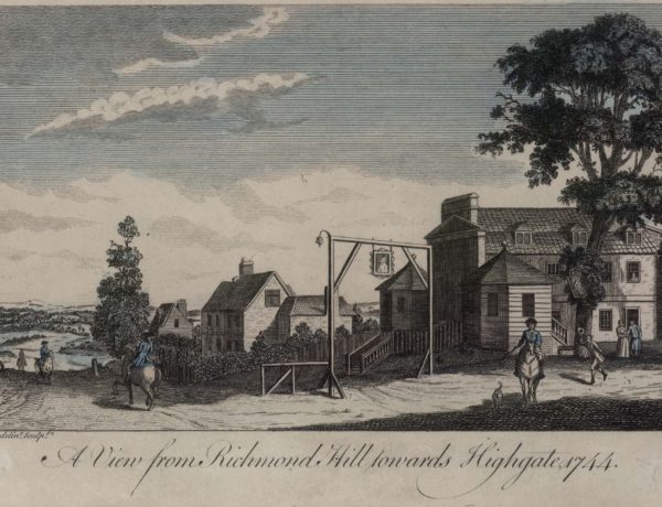 A View from Richmond Hill towards Highgate