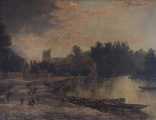 Twickenham Parish Church and Eel Pie Island