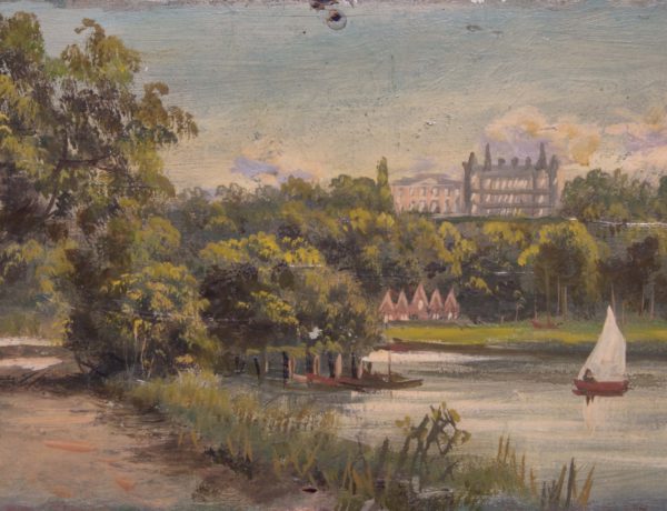 Richmond Hill and the Star and Garter from Middlesex bank